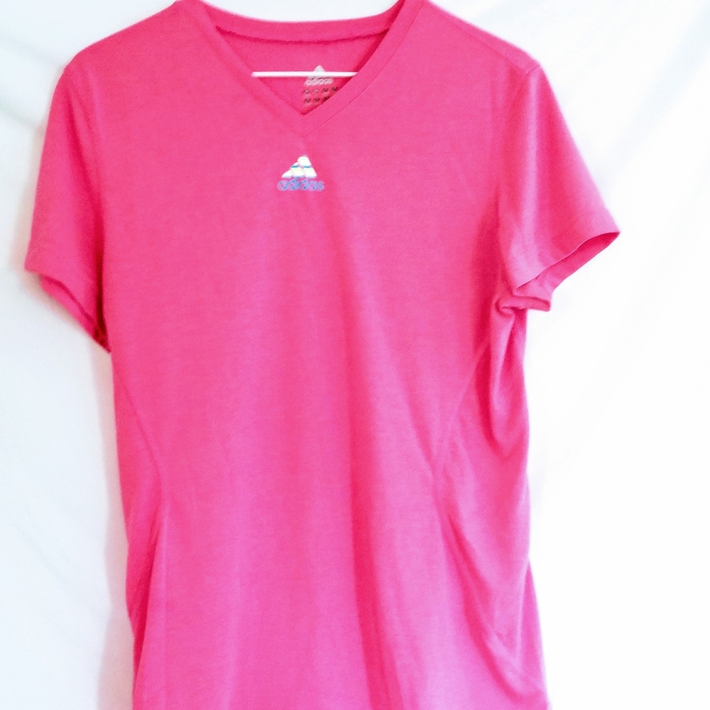 adidas Climalite Womens size large pink sh…